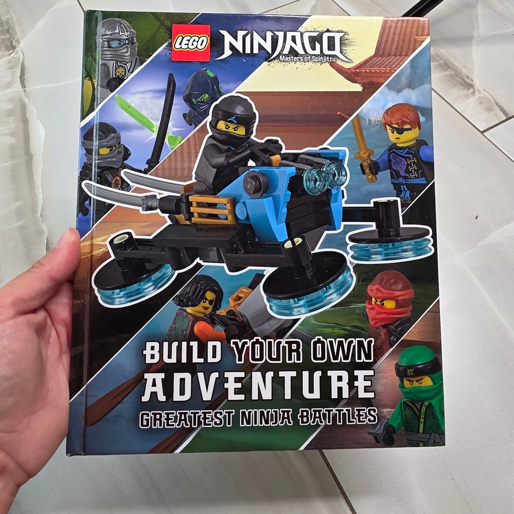 LEGO Ninjago Build Your Own Adventure Greatest Ninja Battles DK Book 2018
